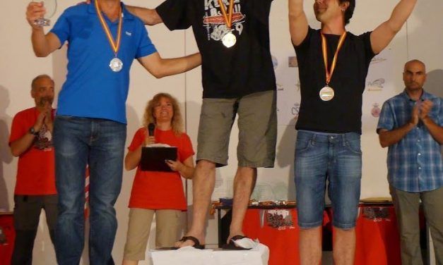 Antoni Cabiscol Catalá, Manuel Benitez y Joel Fernandez,  podio en el Campeonato de España – Pedro Bernardo