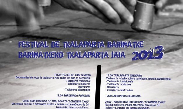 FESTIVAL DE TXALAPARTA BARINATXE 2013