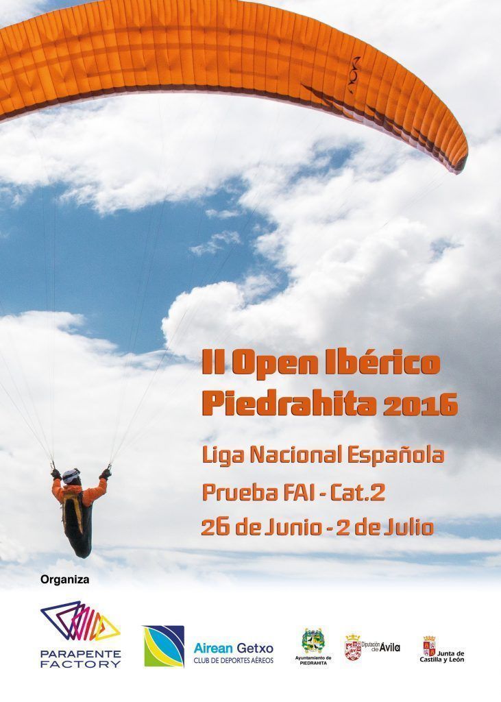 Open Iberico 2016 Piedrahita 2016 - Parapente