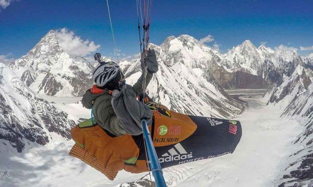 Nuevo Record de Altura de vuelo en Parapente de Antoine Girard