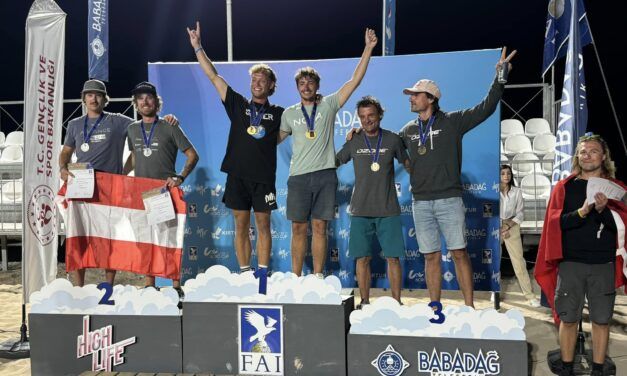 Mundial de Parapente Acrobático 2024: Bronce para Raúl Rodríguez y Horacio Llorens.